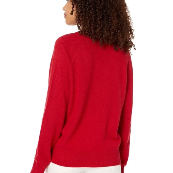 Cashmere Calypso Res V Neck Sweater - Picture 3 of 6
